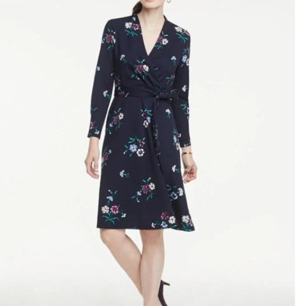 NWT Petite Small Ann Taylor Floral Dress